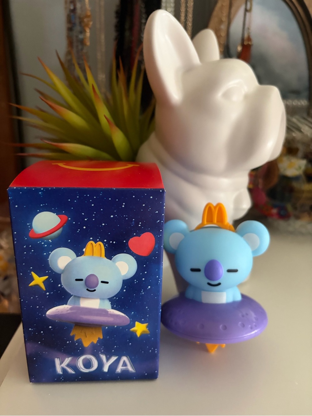 McDonald’s x BT21 - Koya Happy Meal Keychain Figure